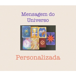 Leitura Intuitiva de Cartas - Mensagem do Universo (personalizada)