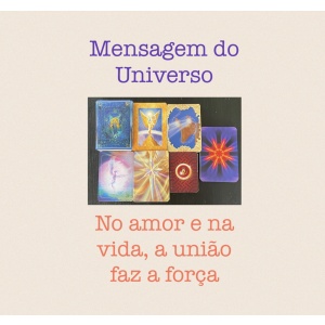 Leitura Intuitiva de Cartas - Mensagem do Universo (gravada)